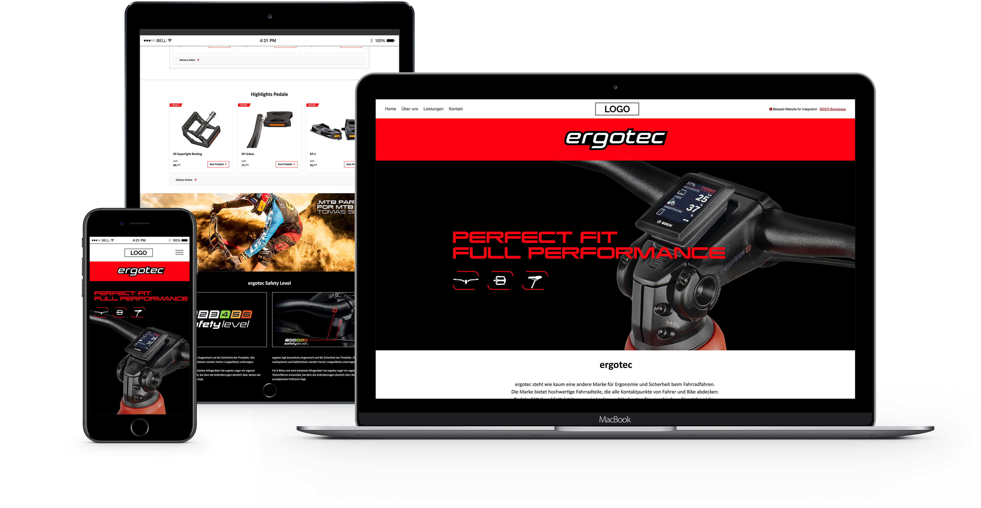 Ergotec Brandpage